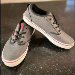 Vans shoes Black and gray